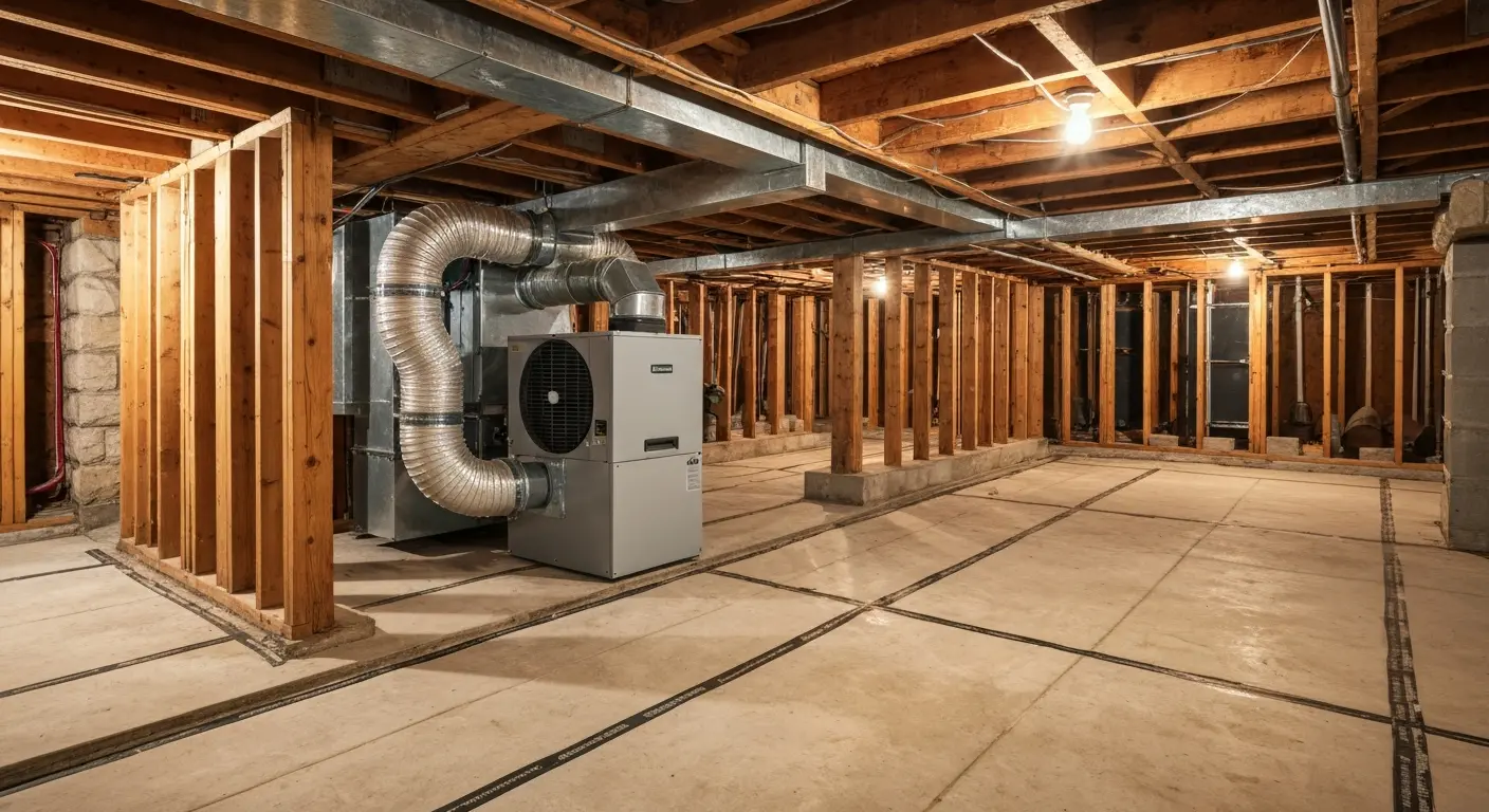 Dehumidifier installation