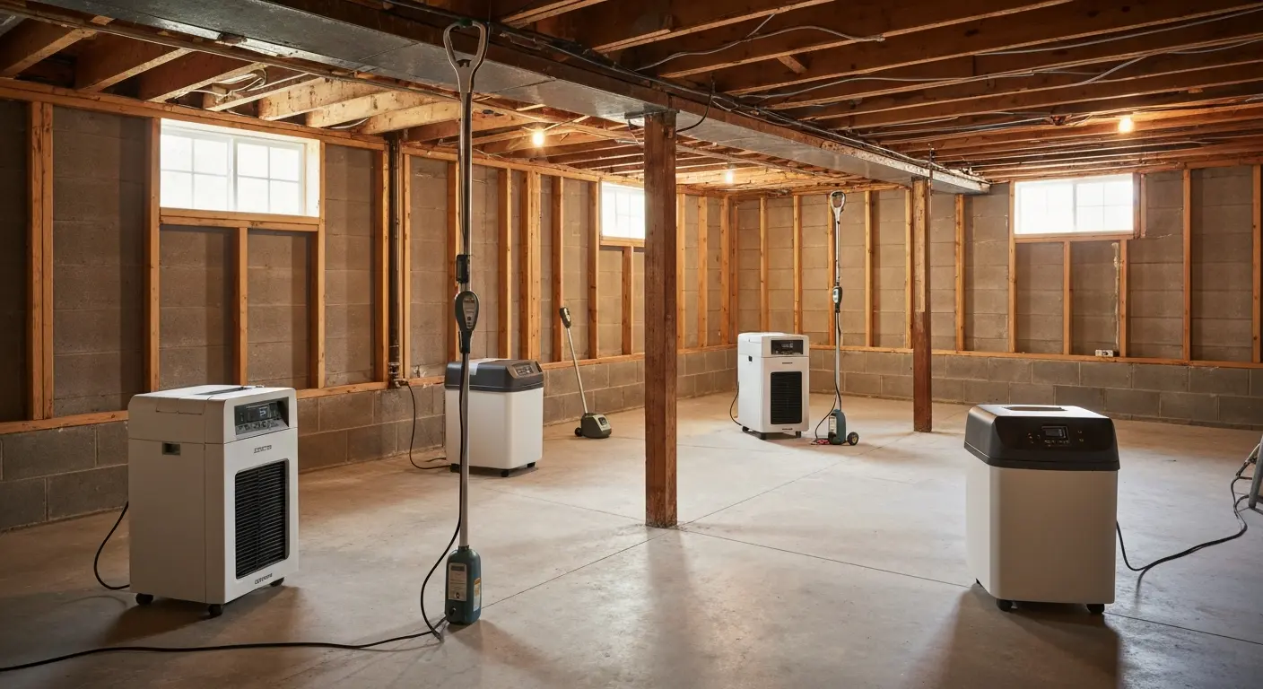 Water damage restoration and mold removal