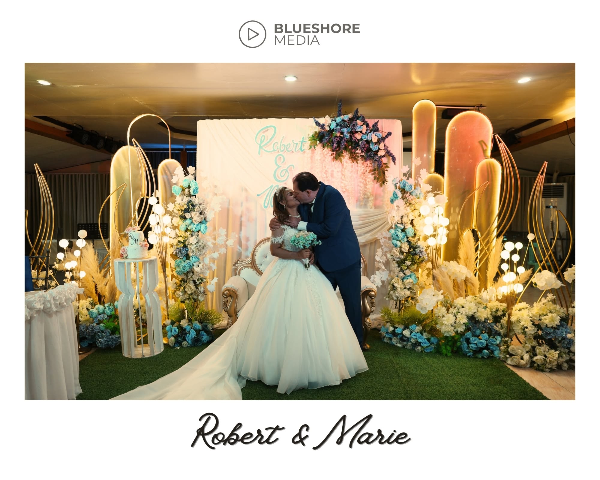 Robert and Marie with family
