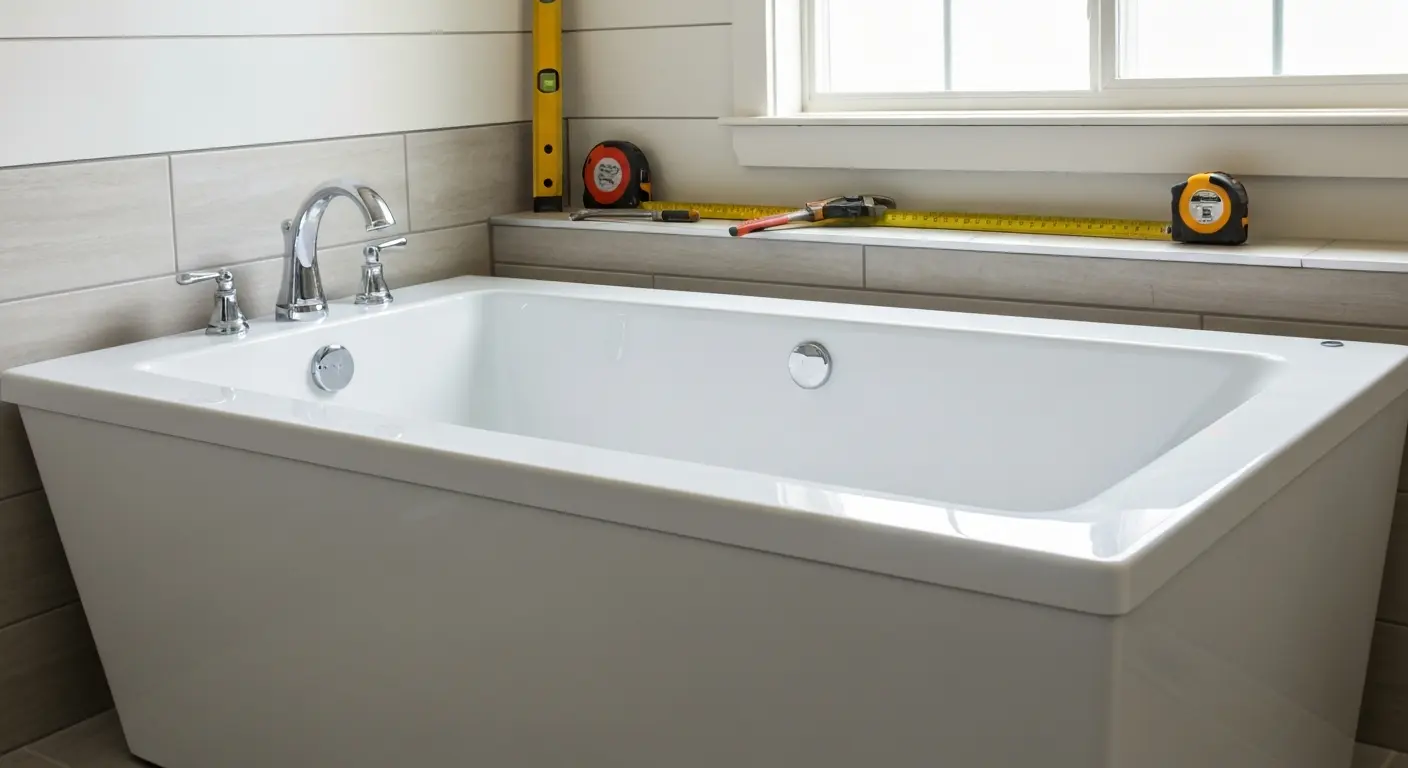 Shower to tub conversion