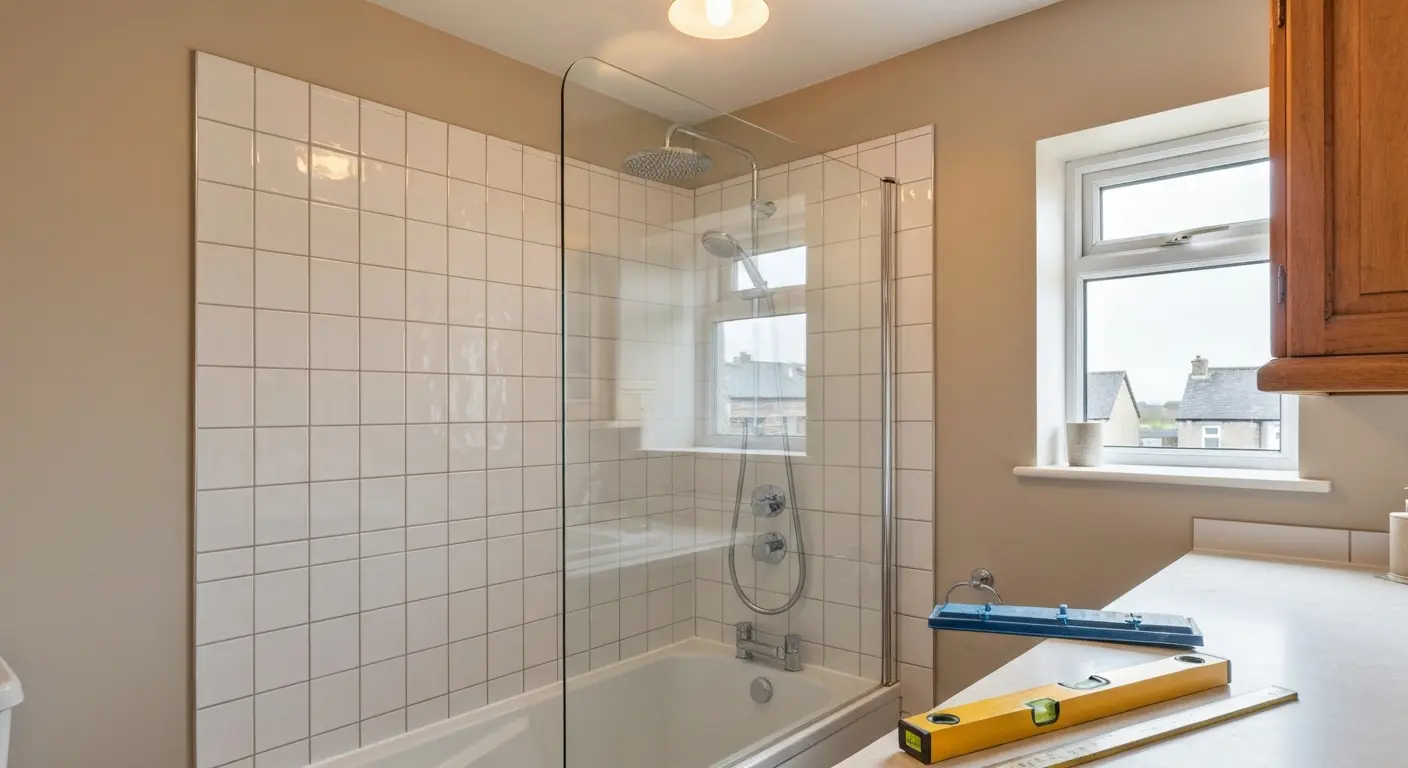 Tub to shower conversion