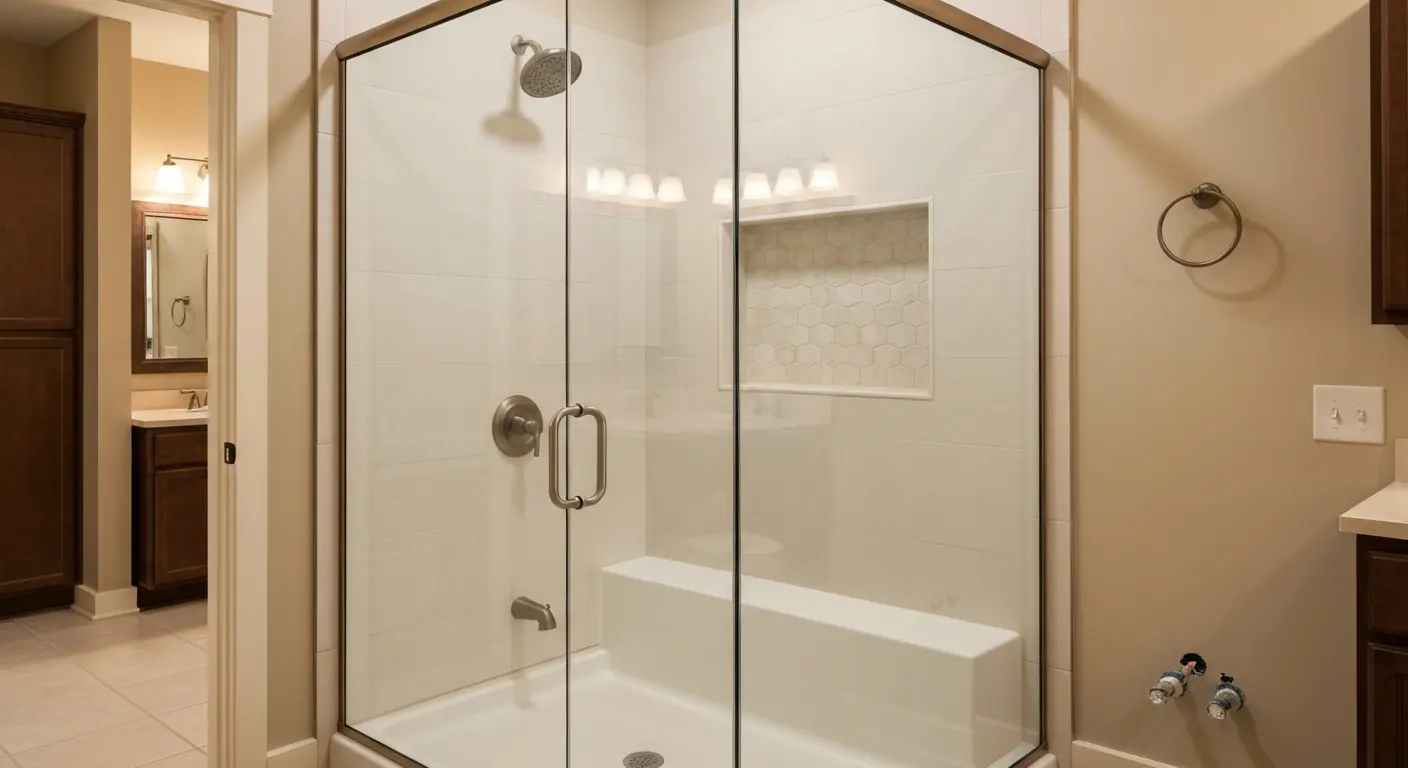 Tub to shower conversion