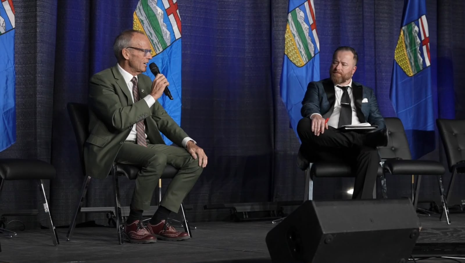 Youth volunteers at the Alberta Summit