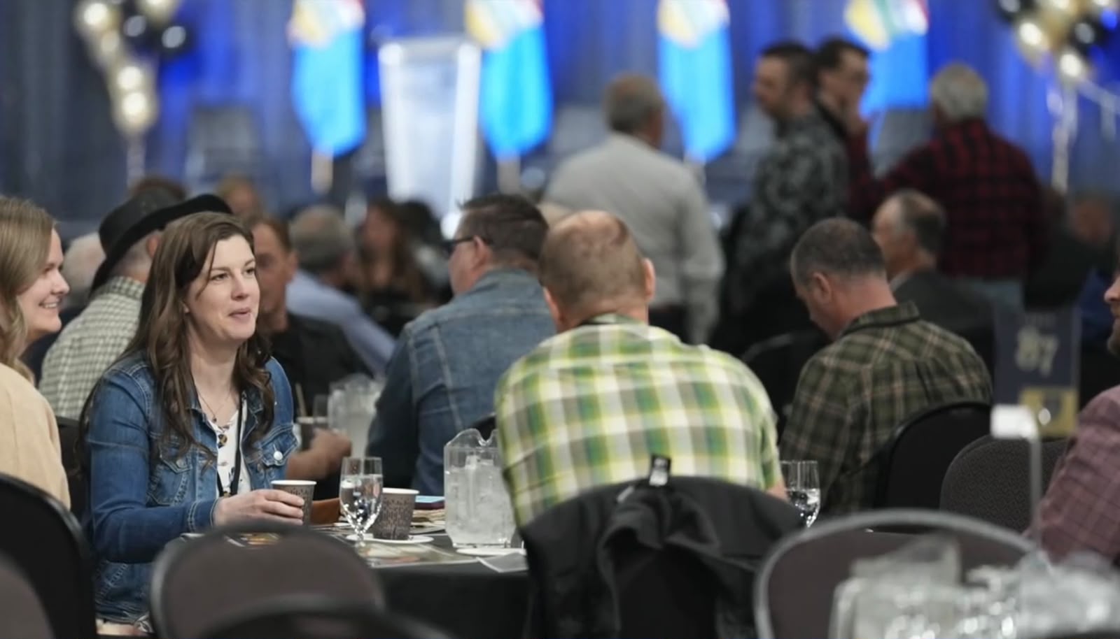 Attendees networking at the Alberta Summit