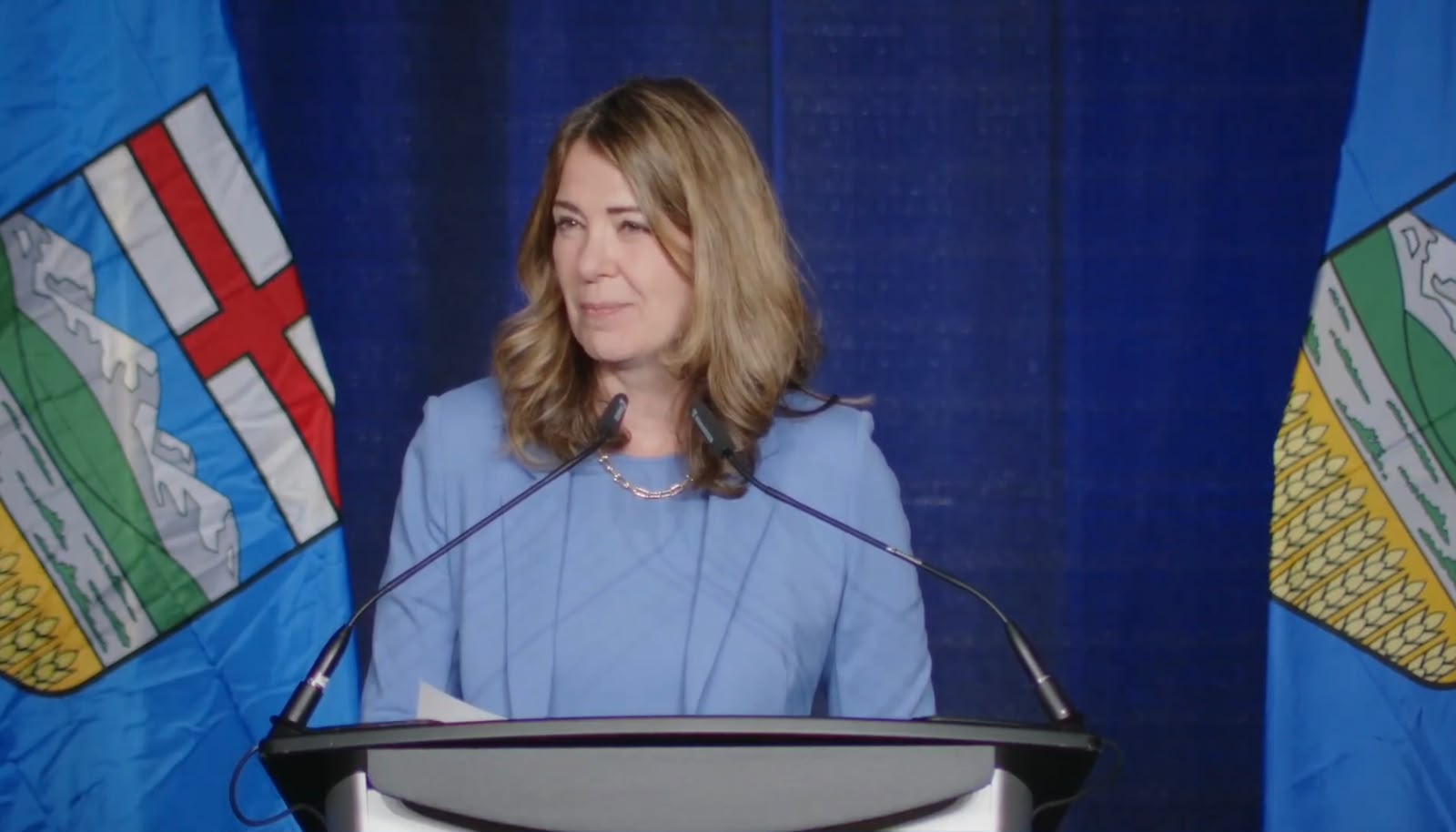Premier Danielle Smith at the Alberta Summit