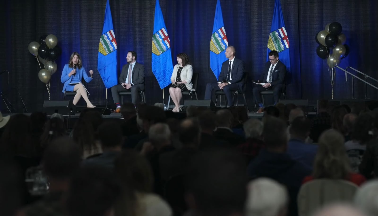 Government leaders panel at the Alberta Summit