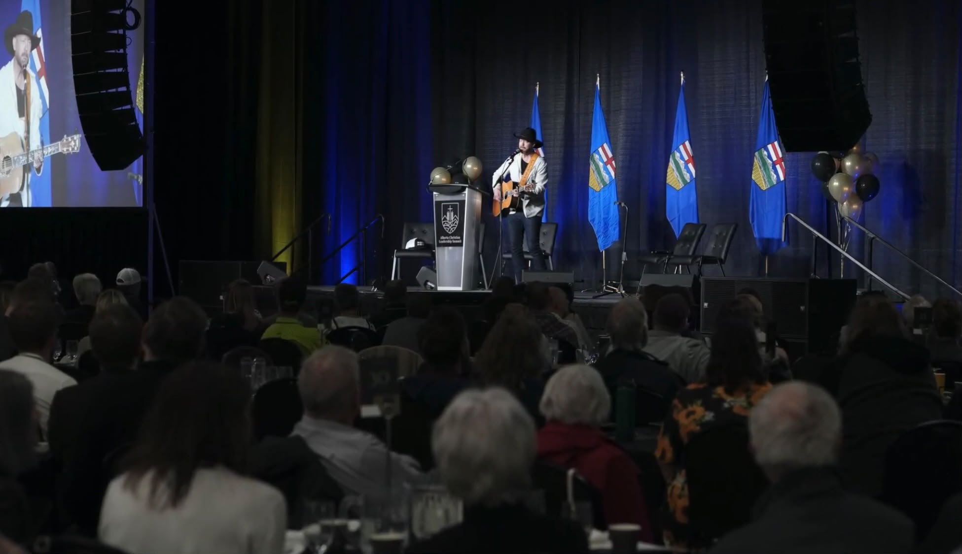 Live music at the Alberta Summit
