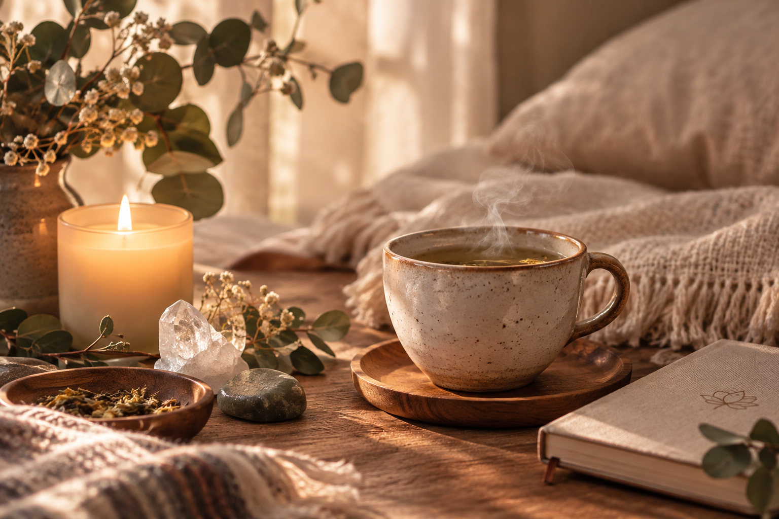 A peaceful, grounding space