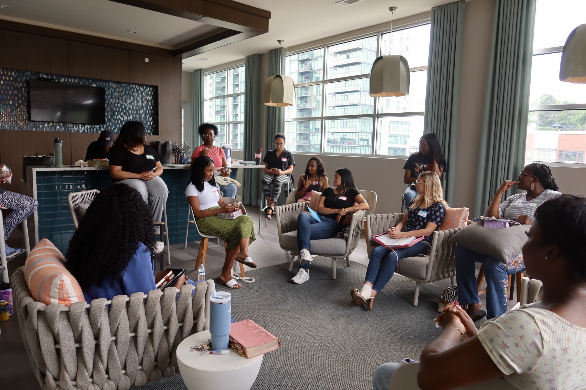 Equipped Daughters Bible Study gathering