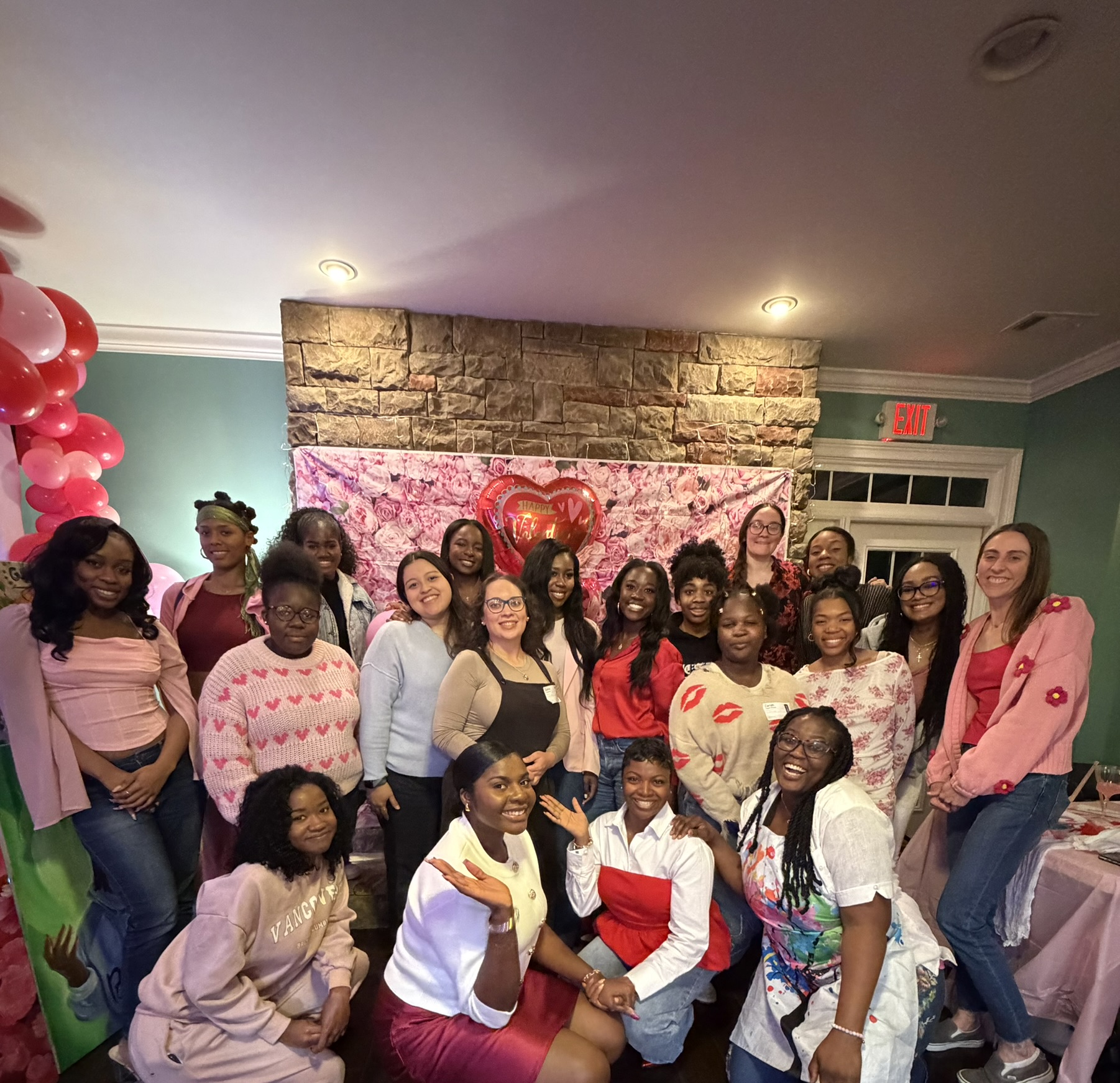Women gathering at an Equipped Daughters event