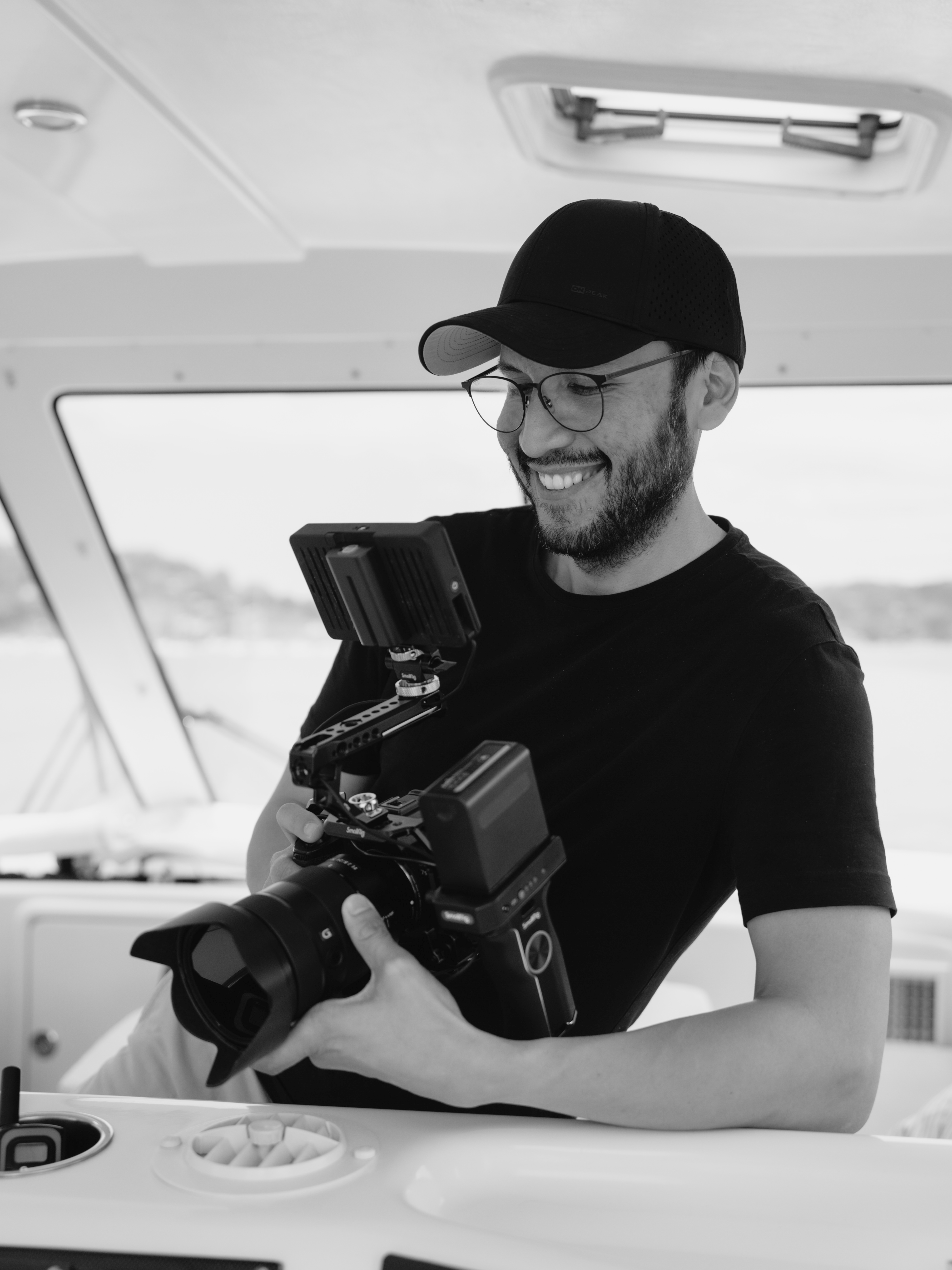 Quil filming on location
