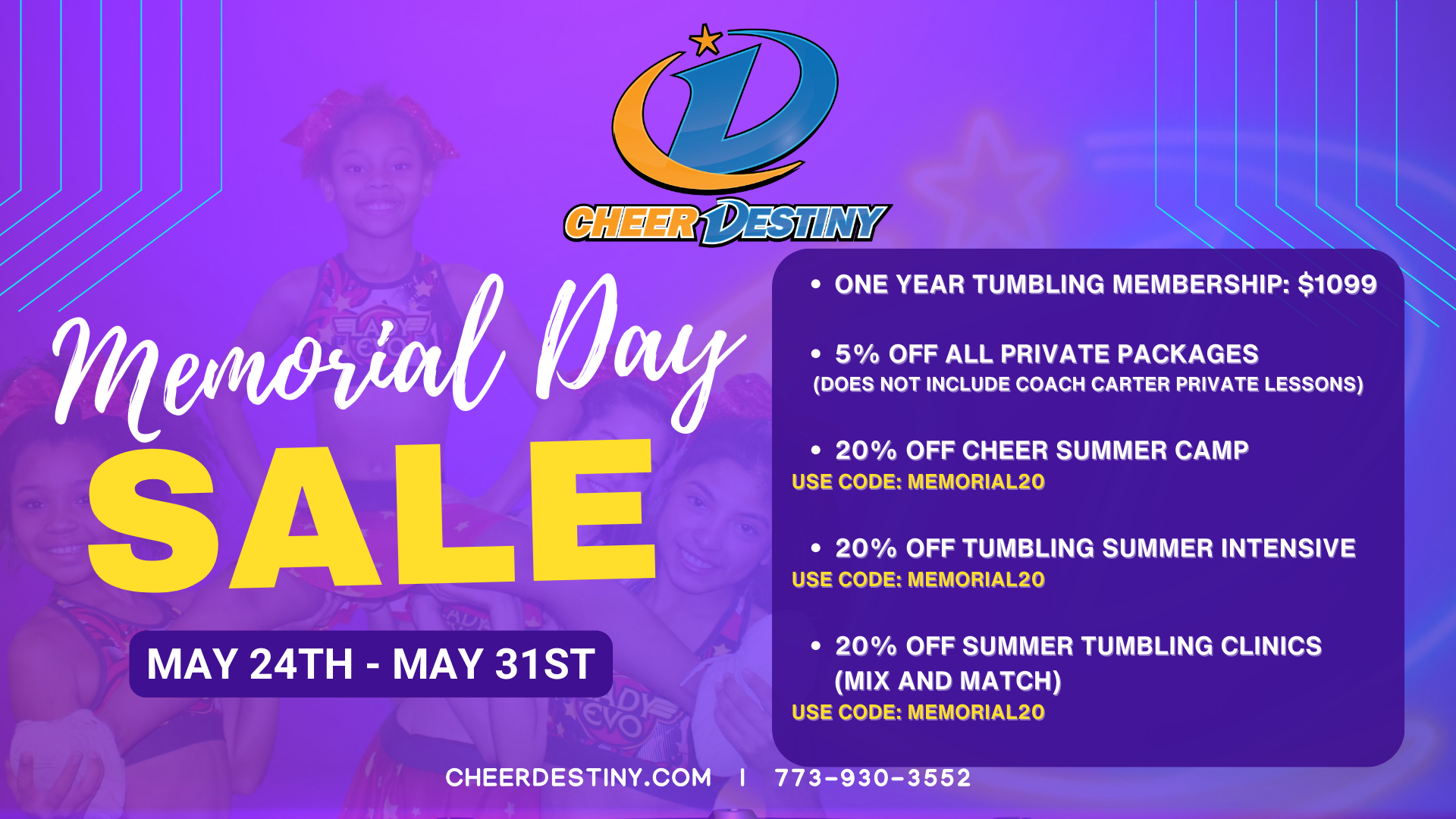 Memorial Day Sale