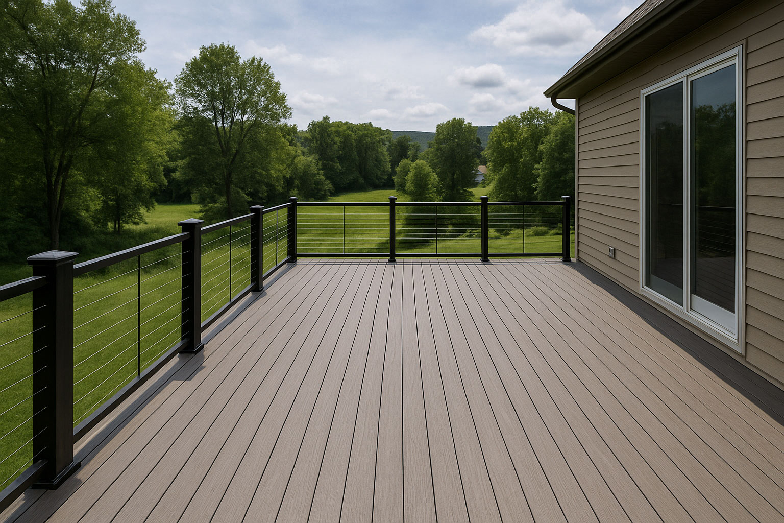 decks and outdoor living space renovation by scranton pa contractor timber peak builders