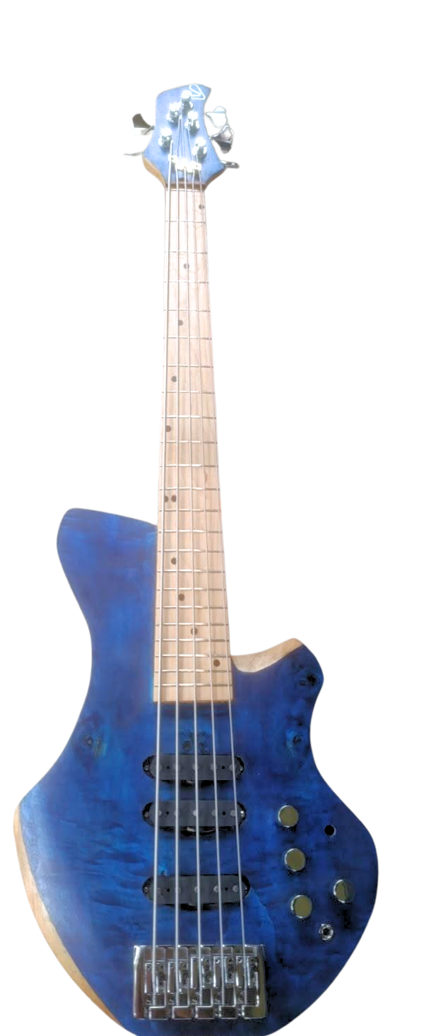 Marina bass in deep blue, front