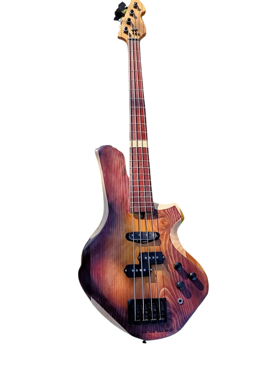 The Experiment bass, front