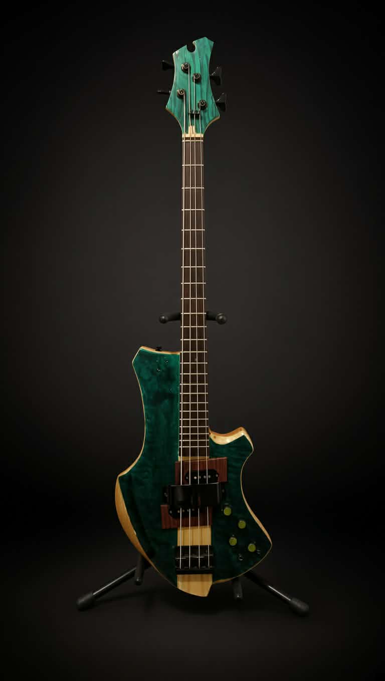 Varosh bass in green