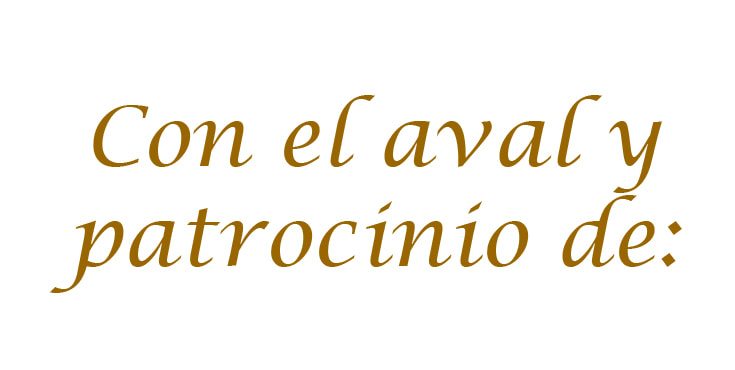 Con el aval y patrocinio de