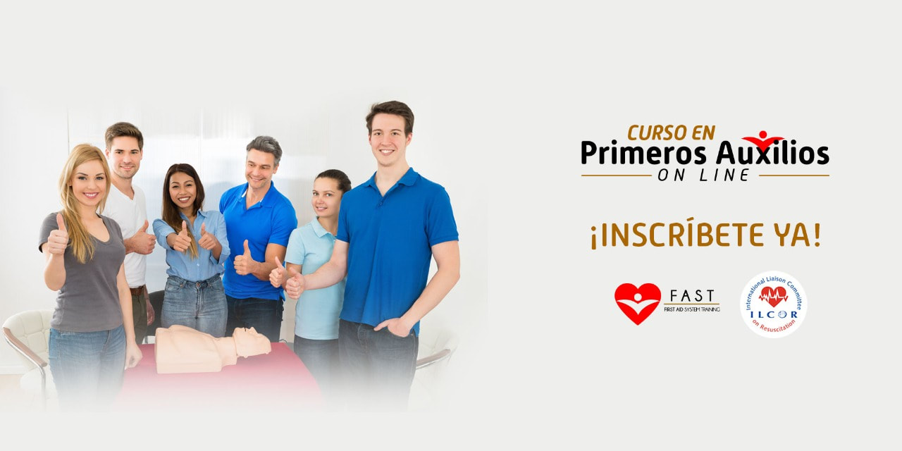 Curso en Primeros Auxilios Online - Inscríbete ya