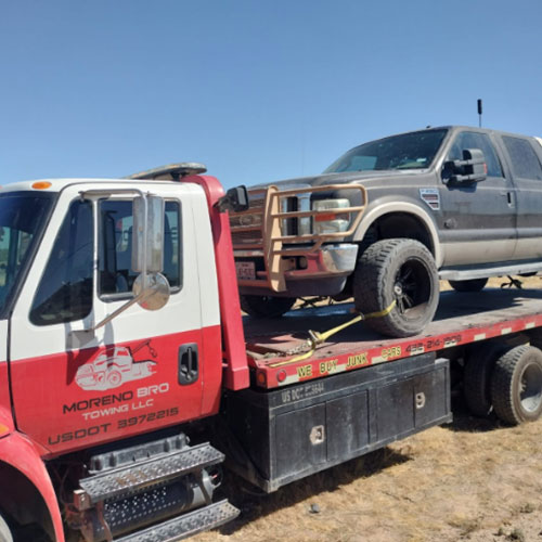 Tow truck providing 24-hour towing in Big Spring, TX