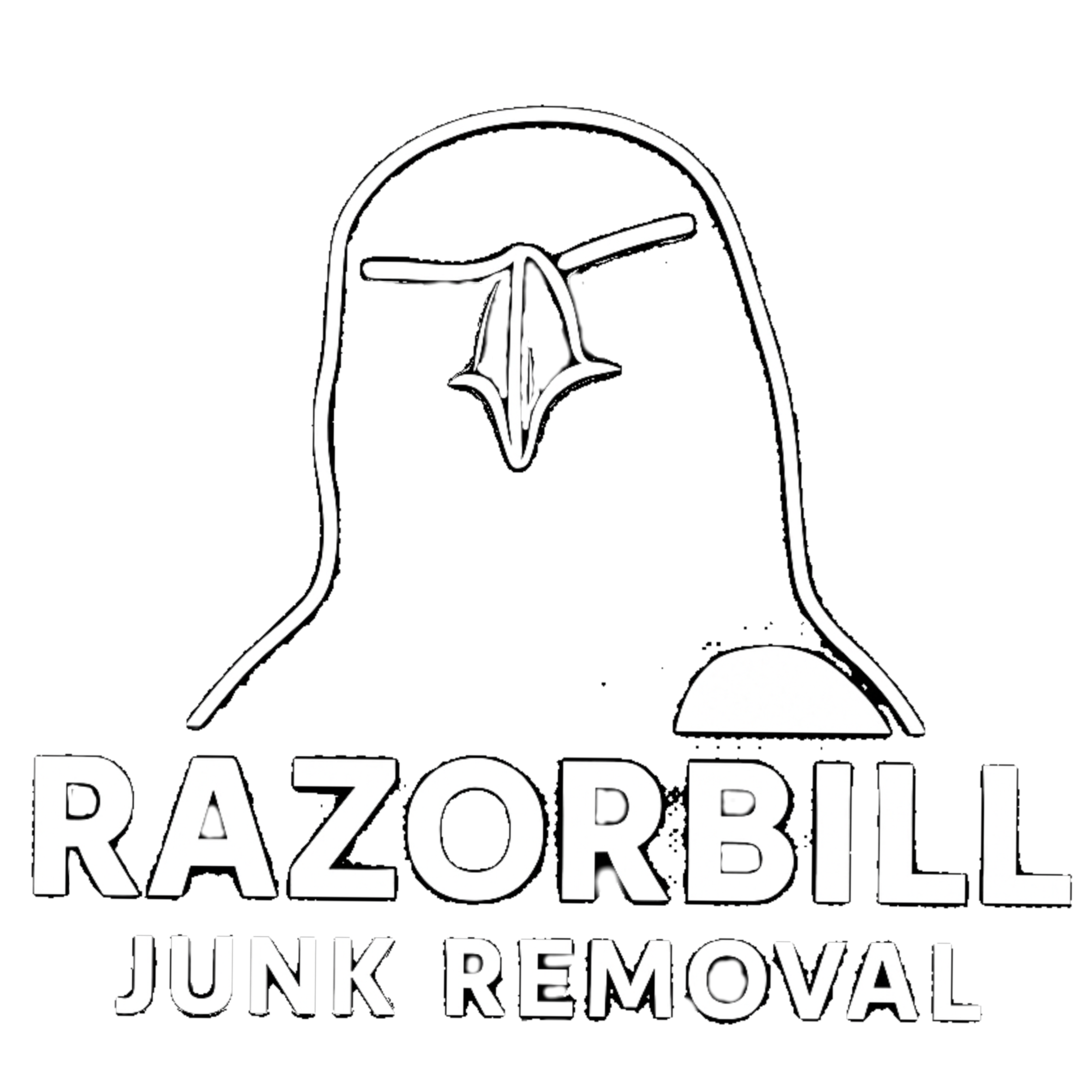 Razorbill Junk Removal Logo