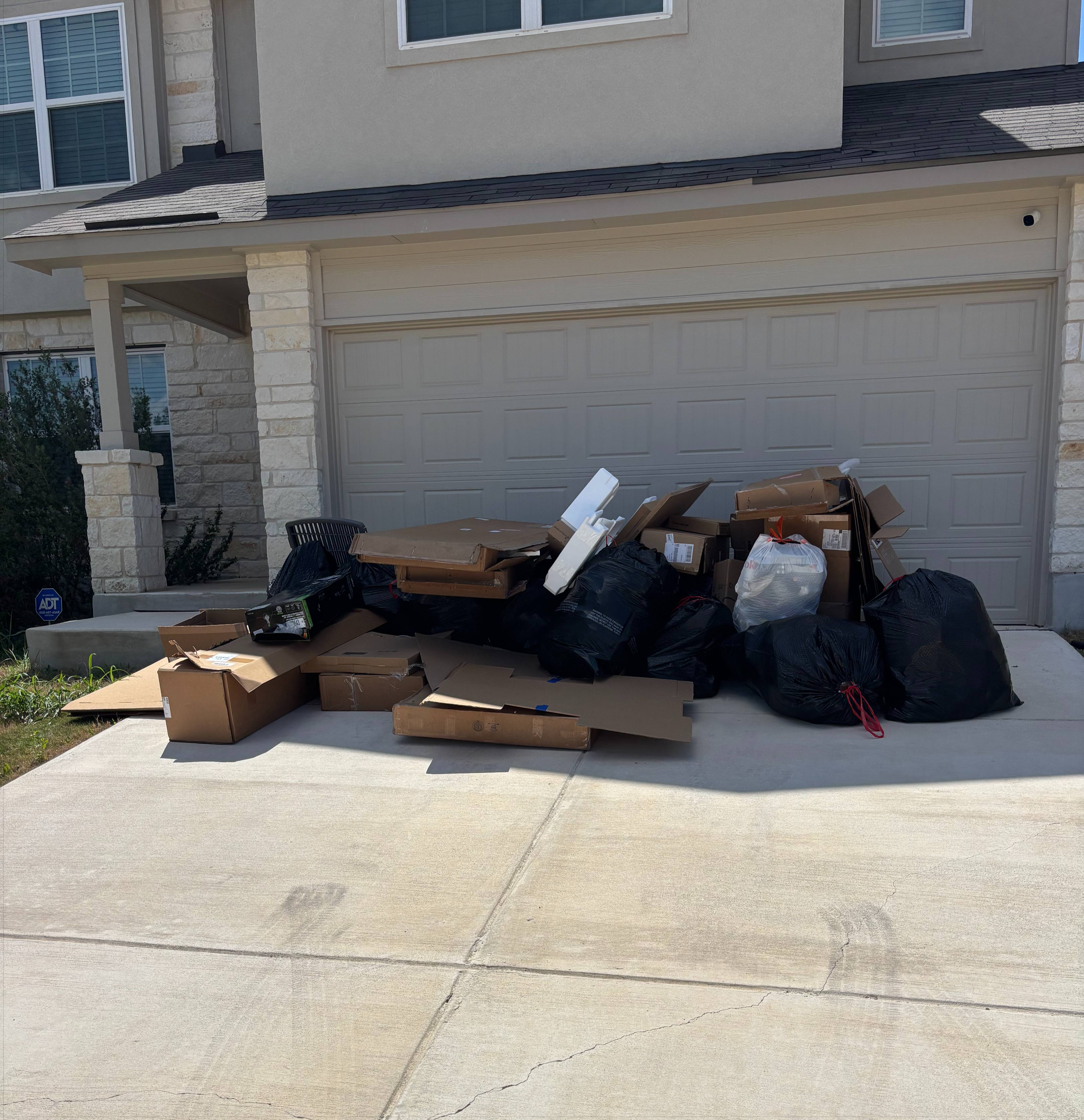 Before: Garage & Storage Unit Clearout