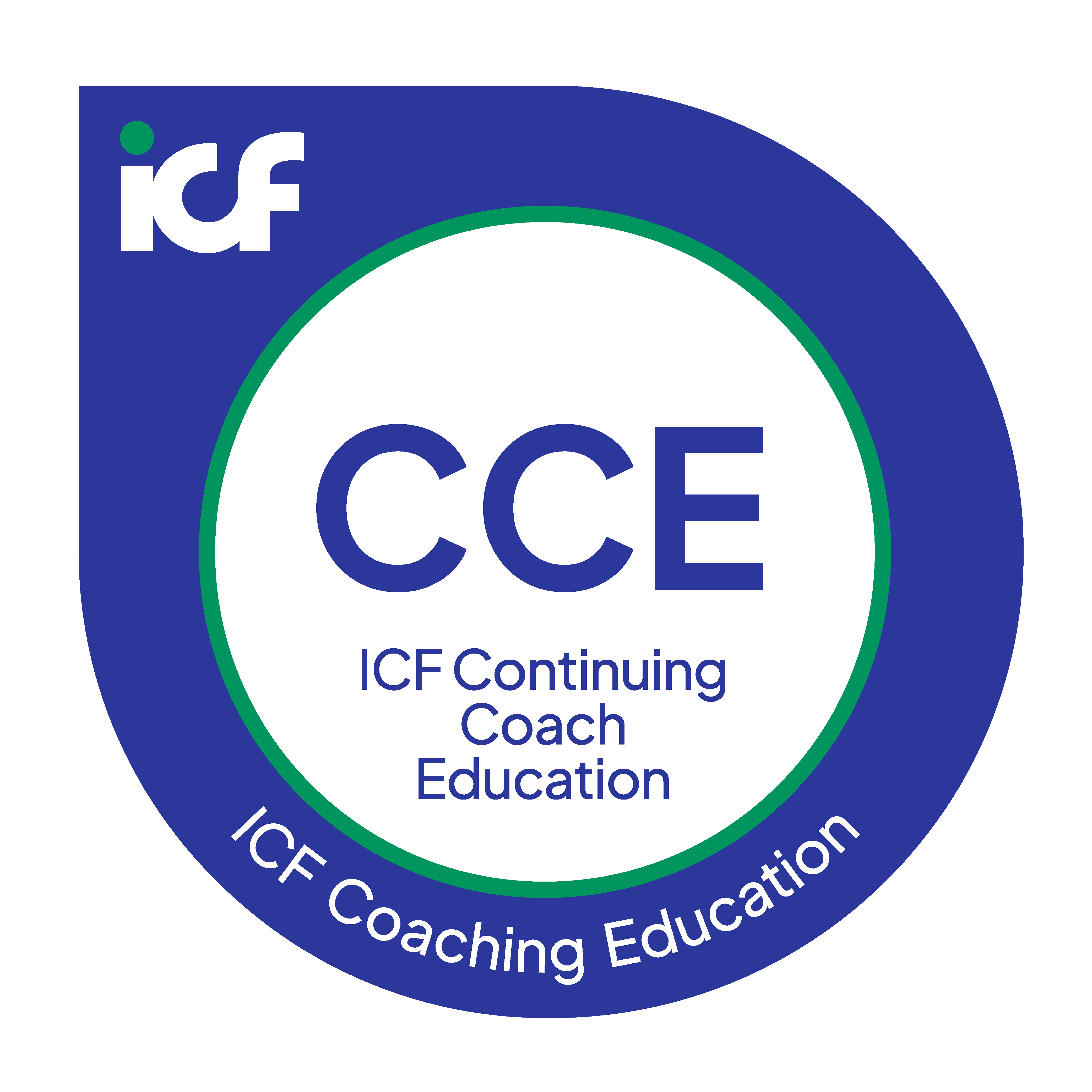 ICF Continuing Coach Education logo