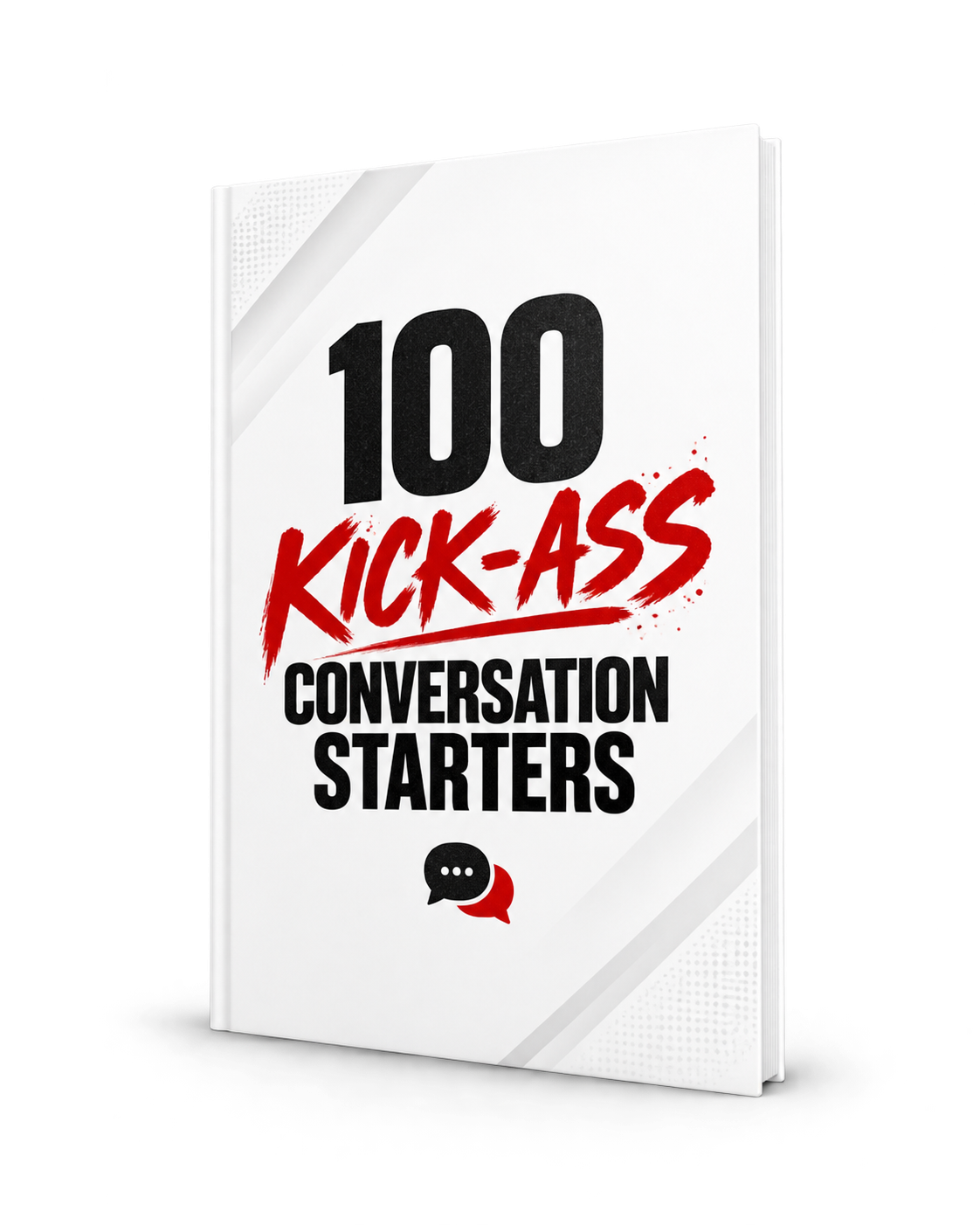 3D cover of 100 Kick-Ass Conversation Starters