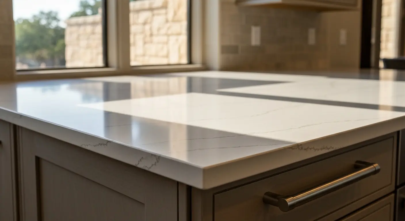 Kitchen countertop installation