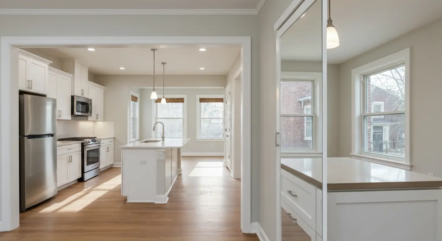 Open-concept kitchen expansion in South Dallas home