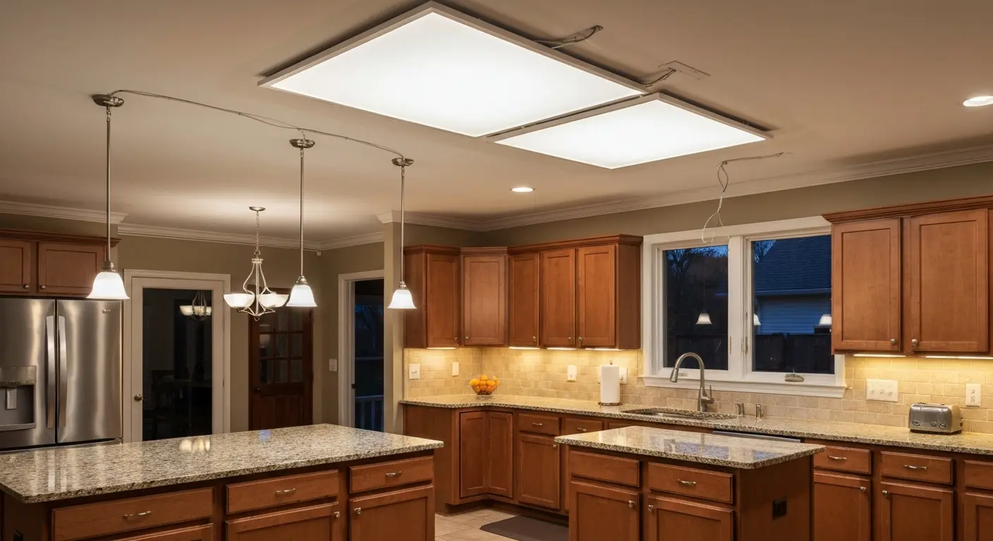 Kitchen lighting design