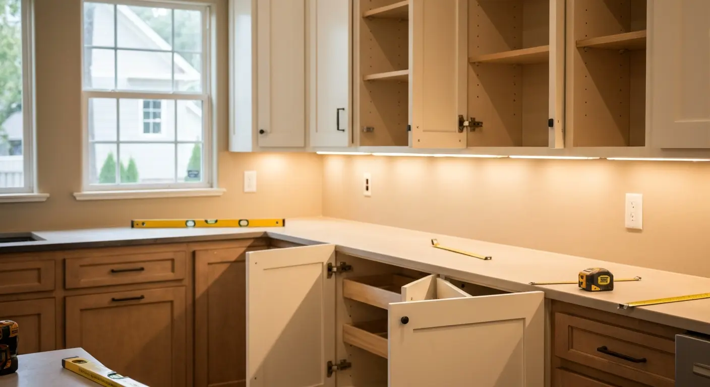 Custom kitchen cabinets