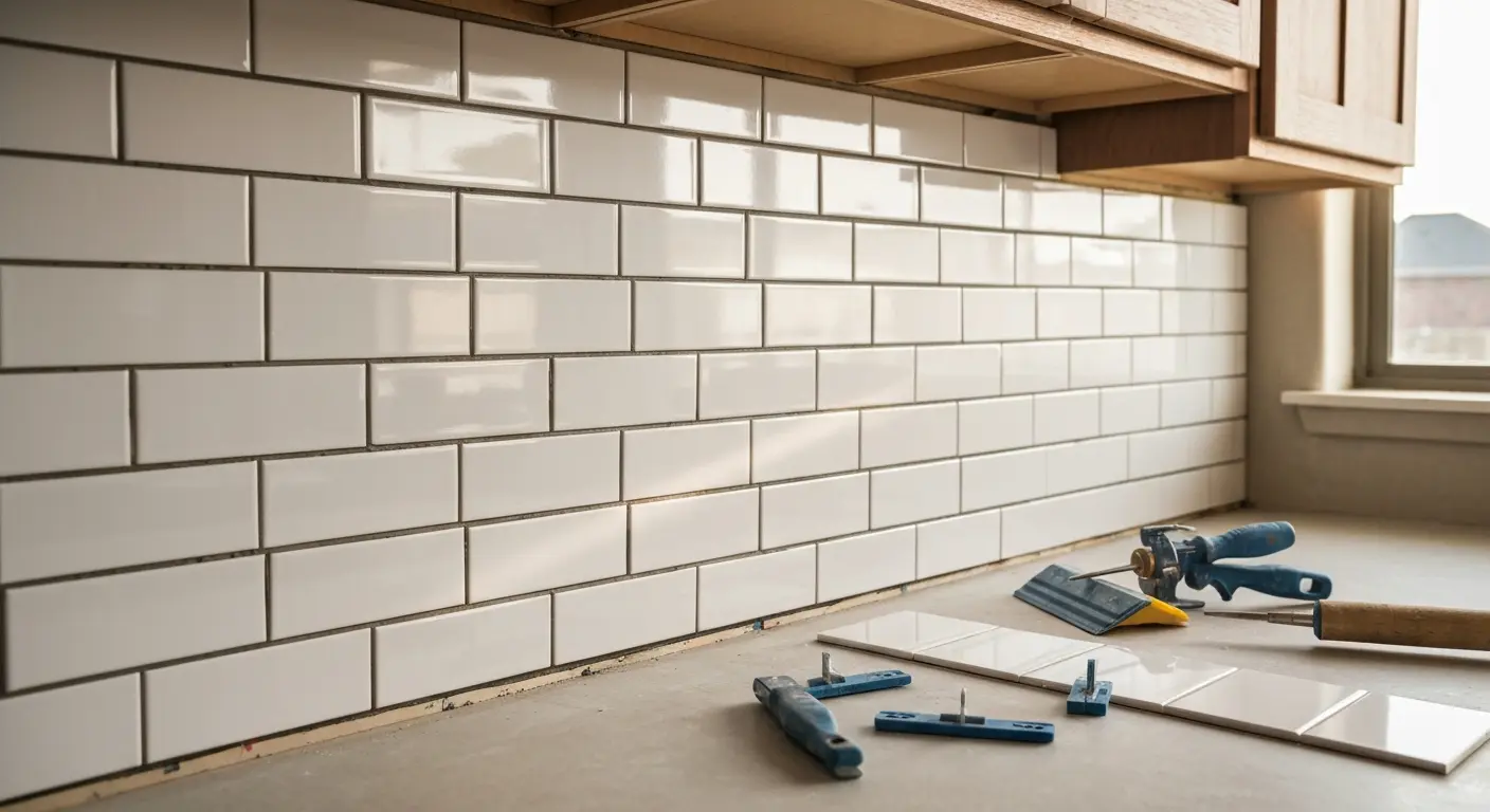 Backsplash and tile work