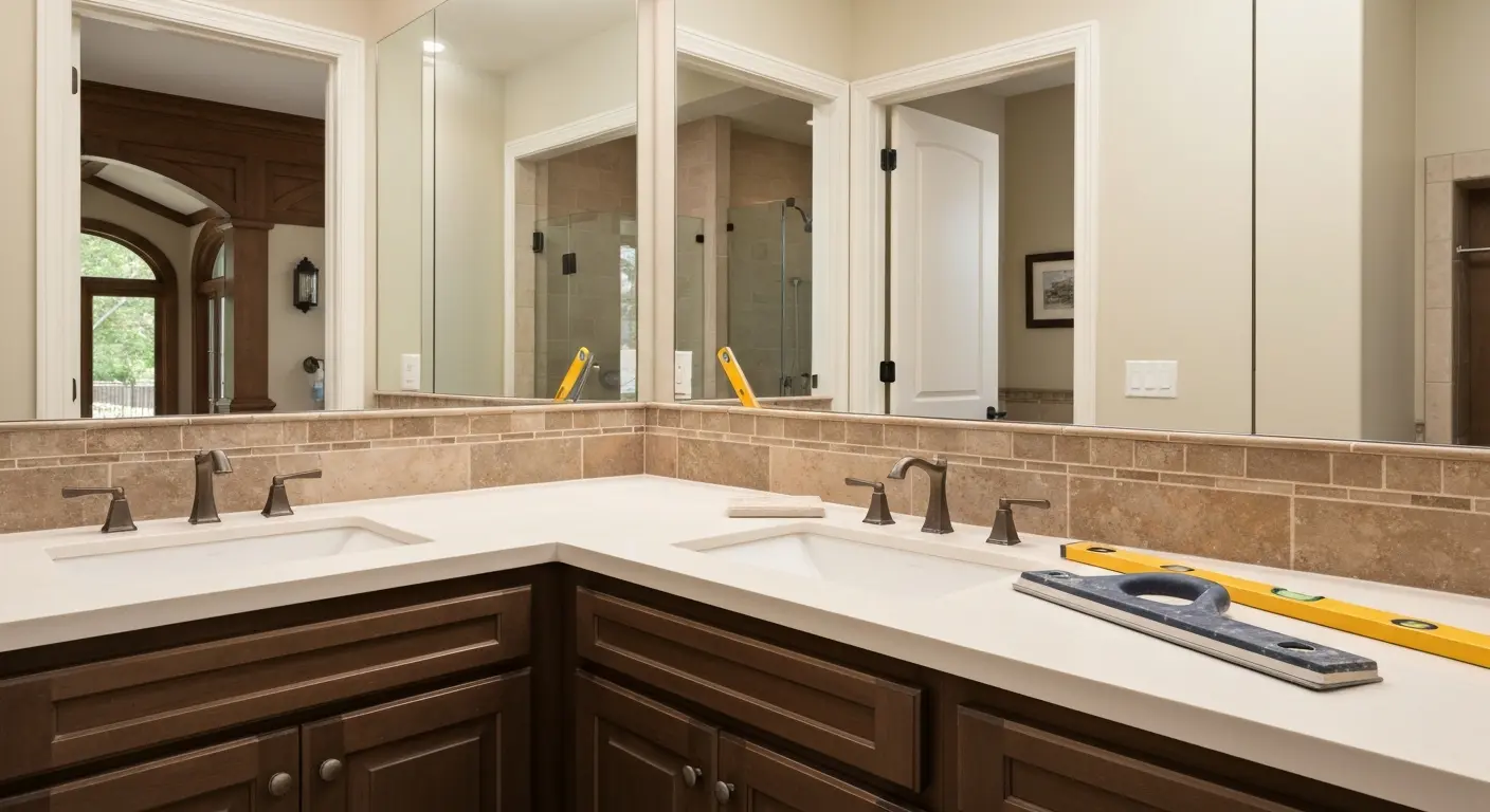 Bathroom remodel project