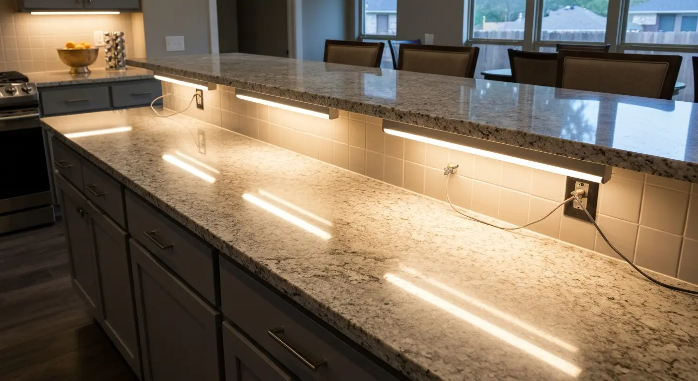 Kitchen lighting design and installation