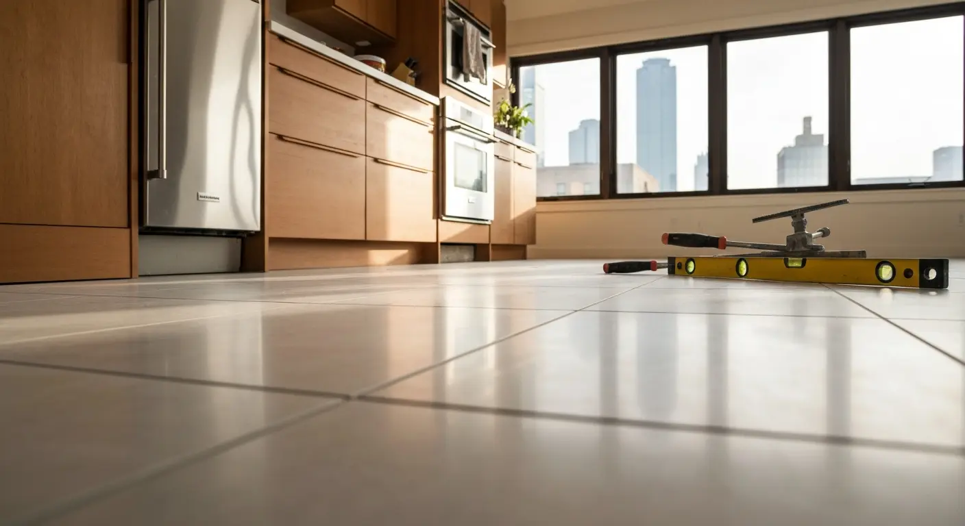 Kitchen flooring installation Downtown Dallas