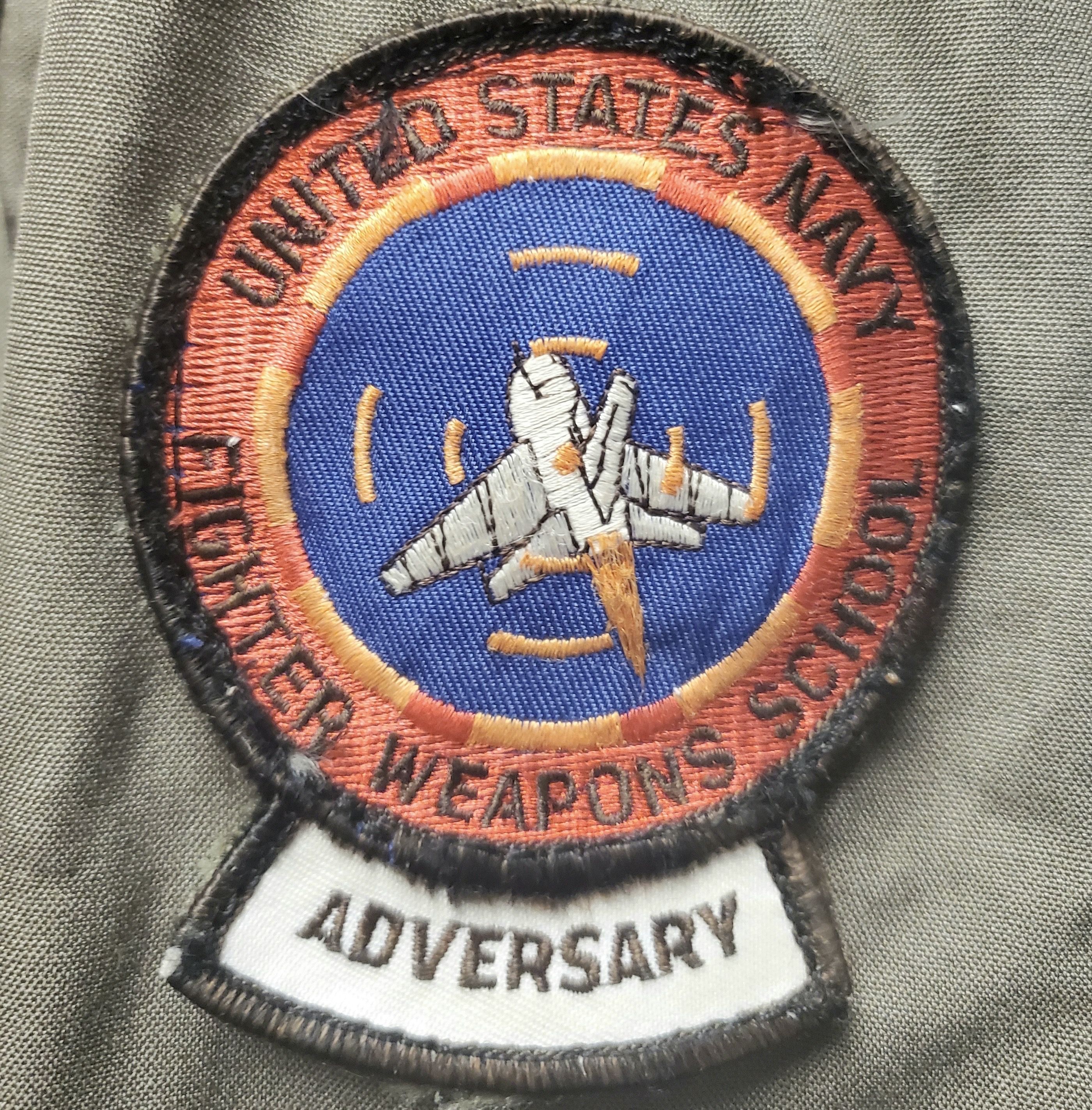 Whiz's U.S. Navy Fighter Weapons School Adversary patch