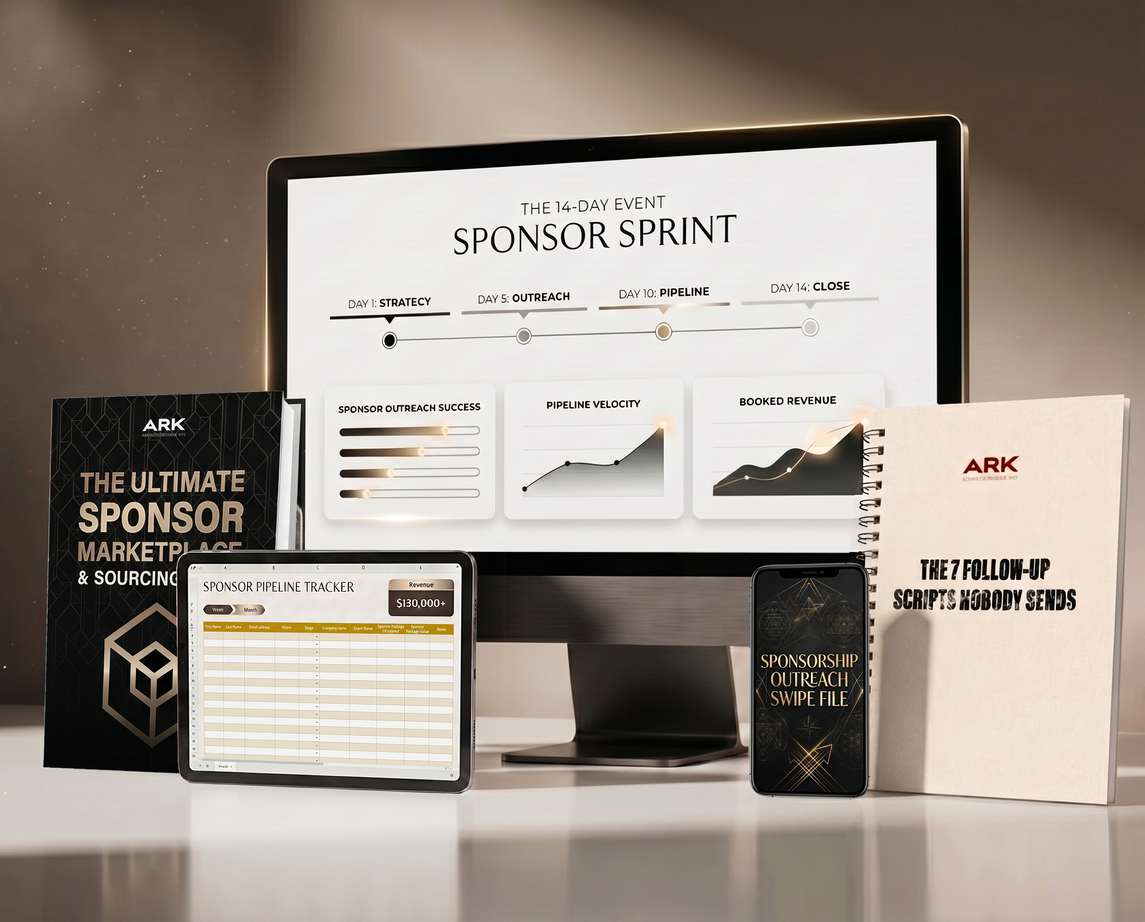 The 14-Day Event Sponsor Sprint Kit — all 5 assets