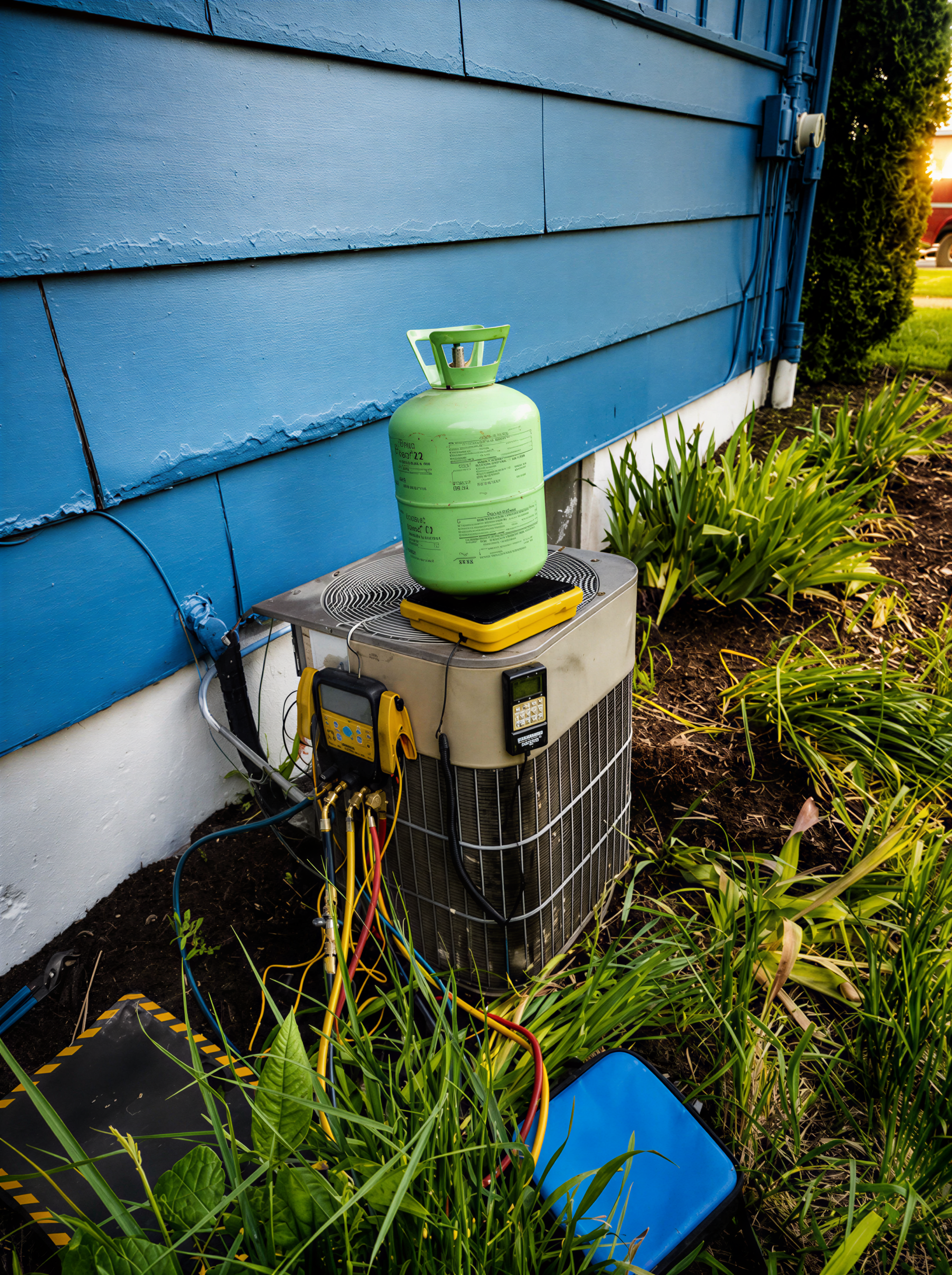 Heating and cooling service project image