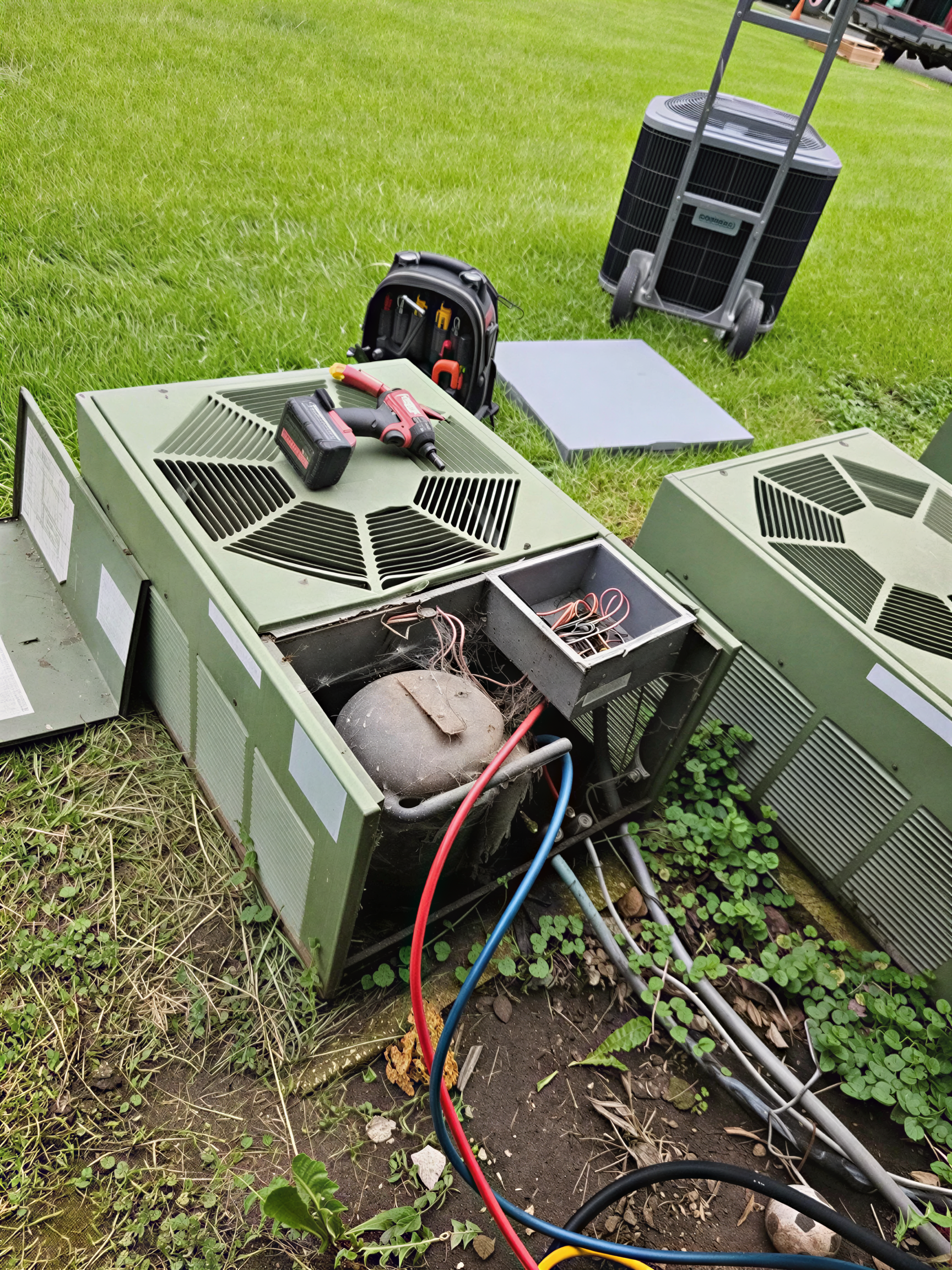 Heating and cooling service project