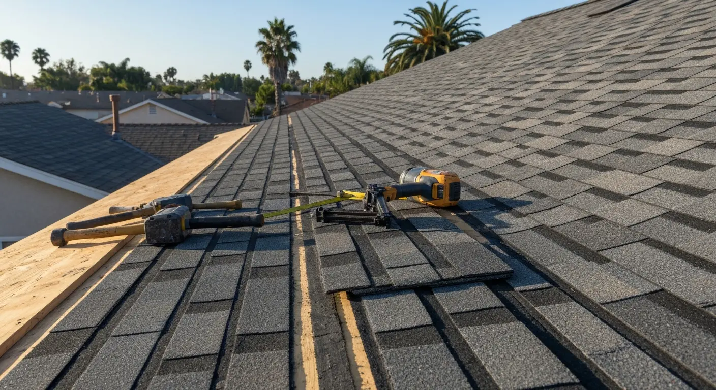 Shingle restoration project