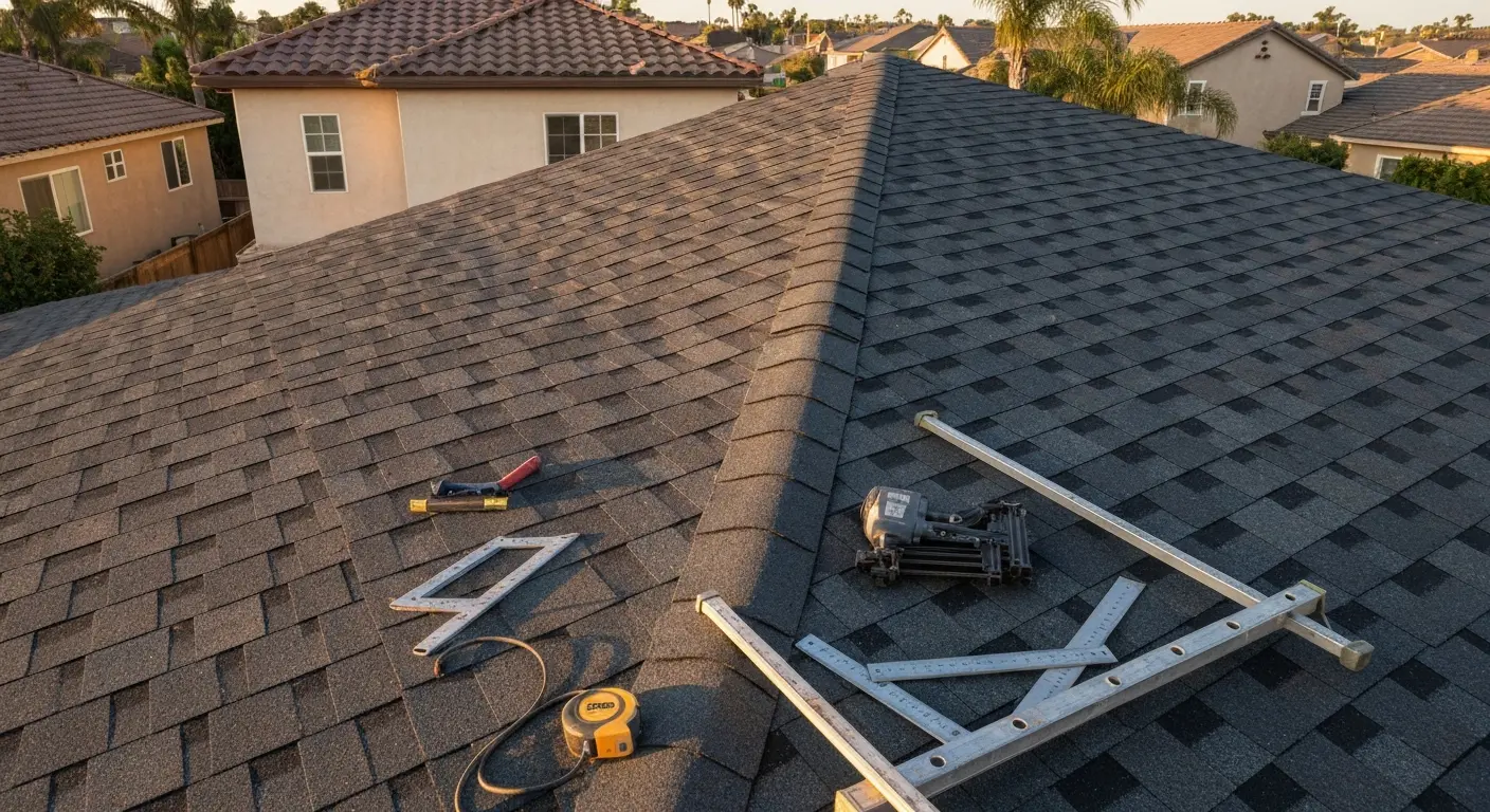 Roof replacement project