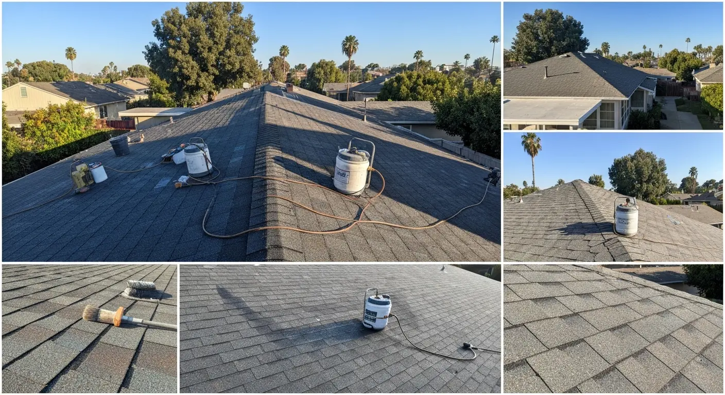 Roof rejuvenation treatment