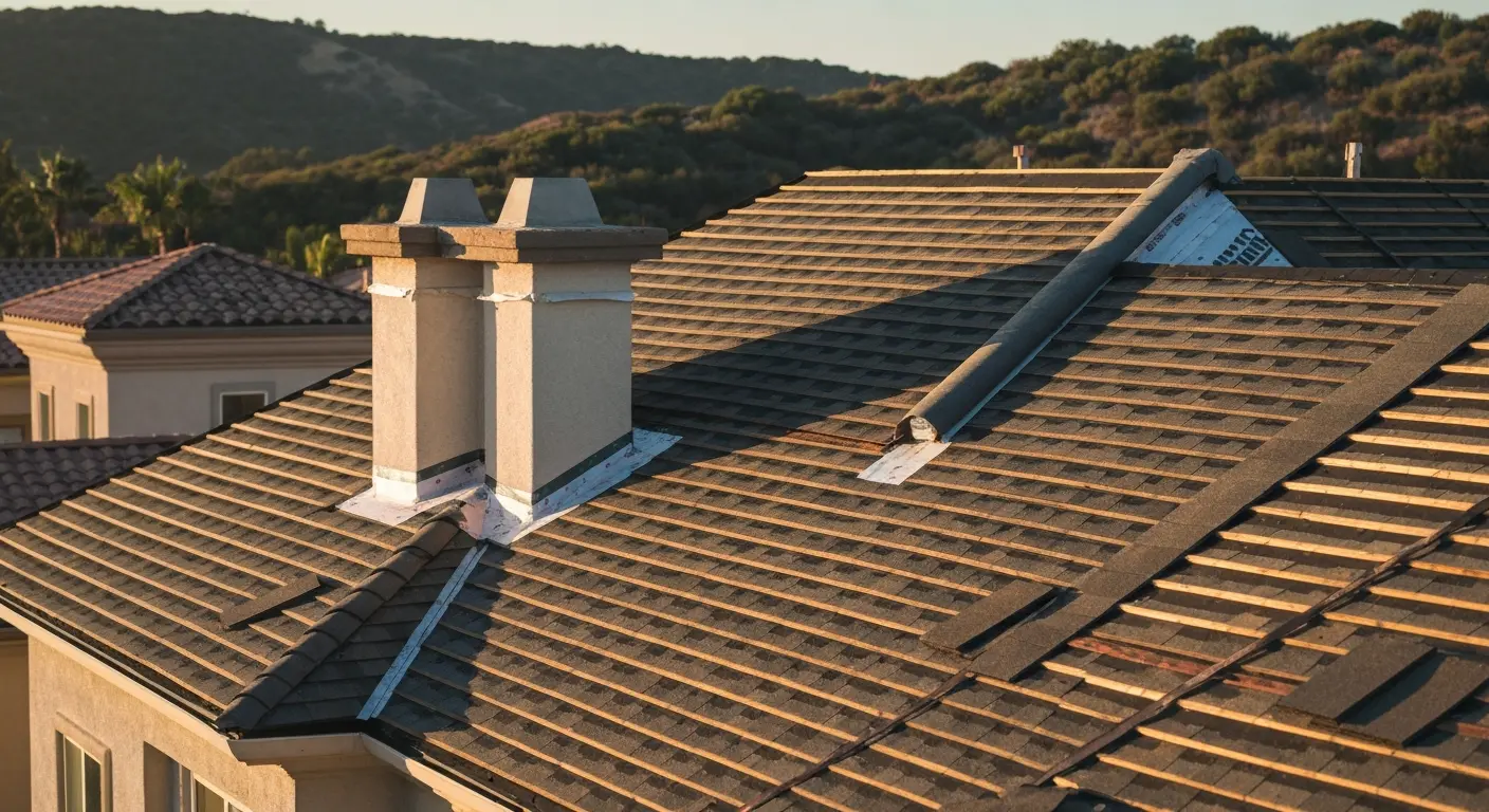 Roof replacement project