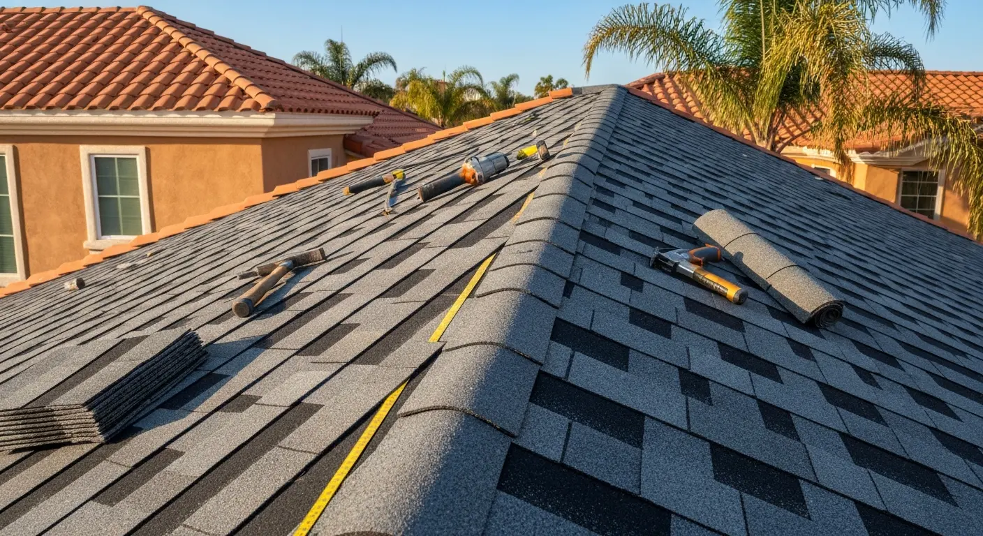 Roof replacement project