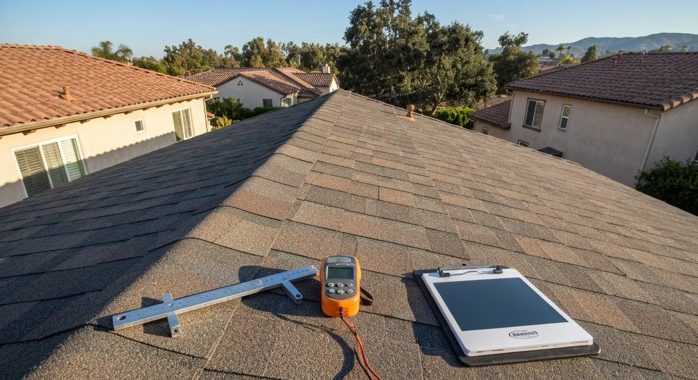 Roof inspection in North Tustin