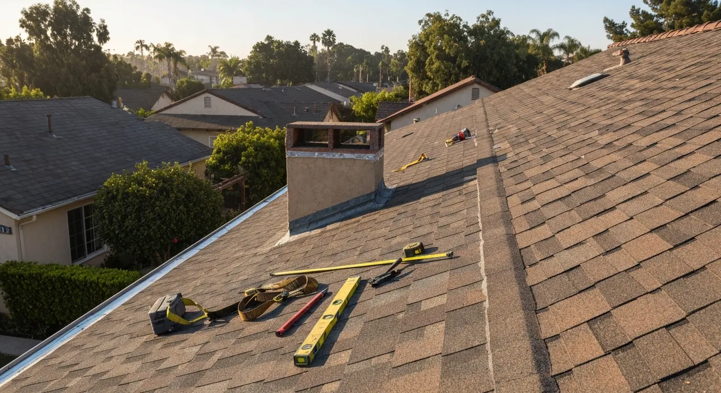 Roof replacement project