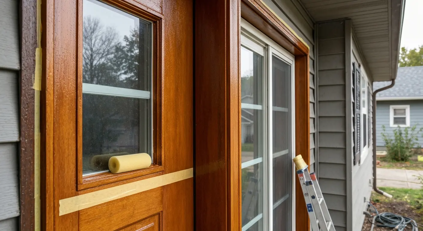 Door and window coating