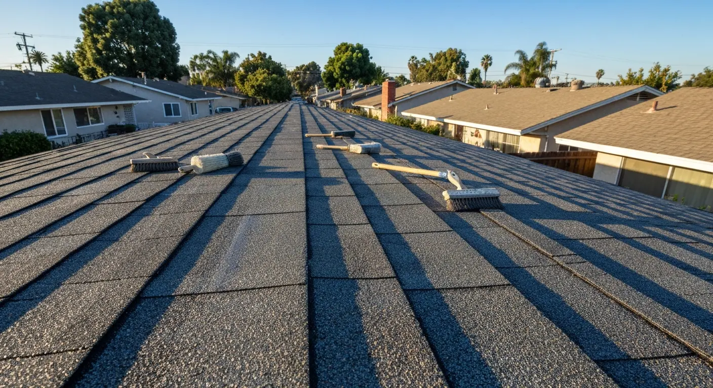 Roof rejuvenation project
