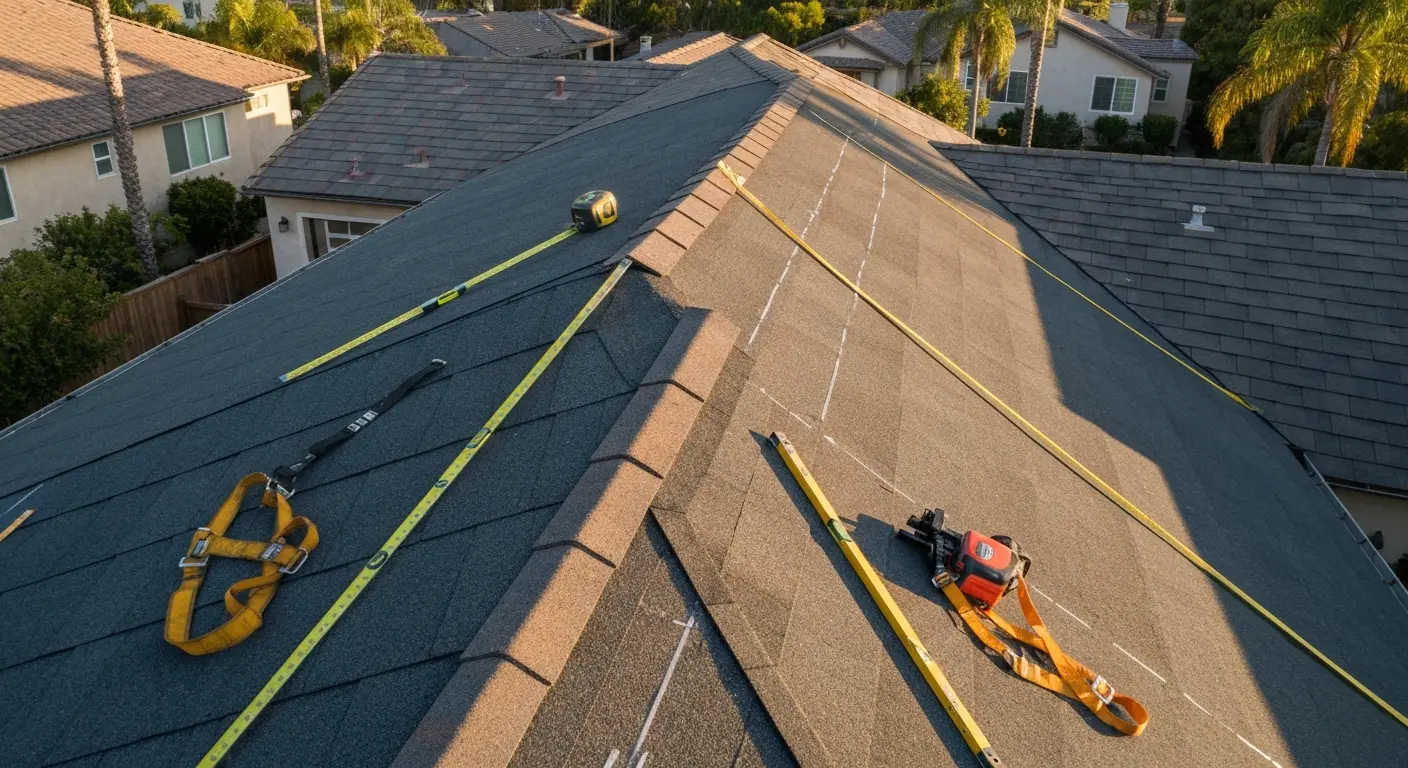 Roof replacement coordination