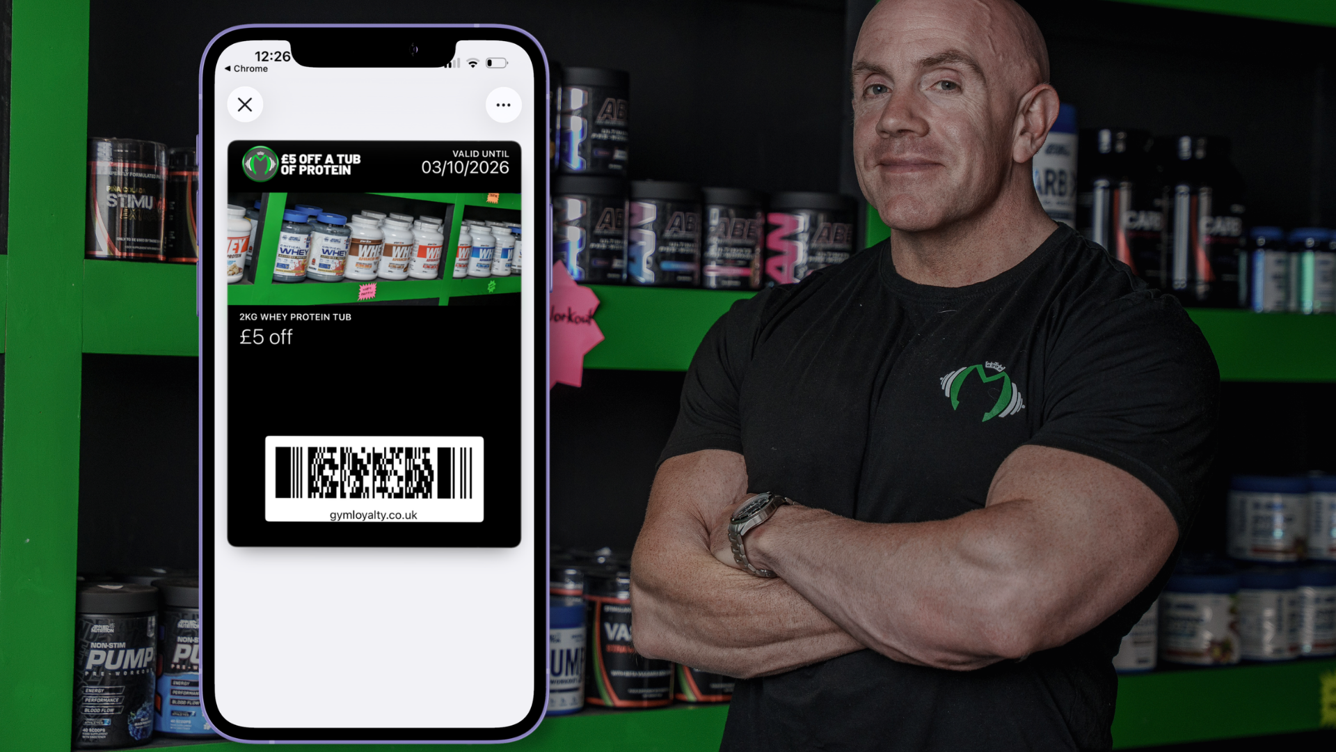 Discount card for supplements